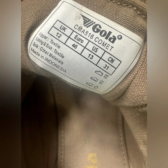 Gola Comet Sneakers. Size 13. - Picture 9 of 11